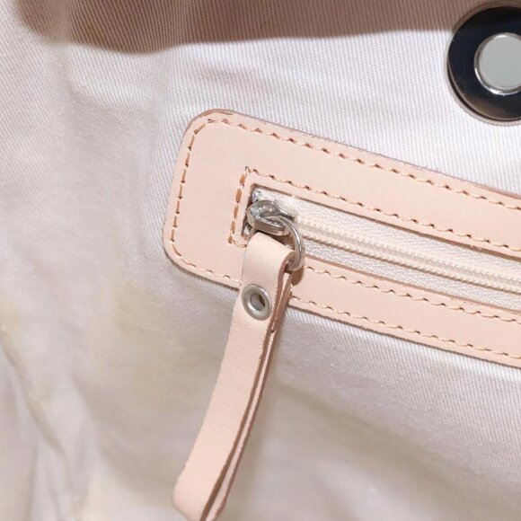 BURBERRY Hand Bag Canvas Beige Auth ti2859 - Picture 11 of 16